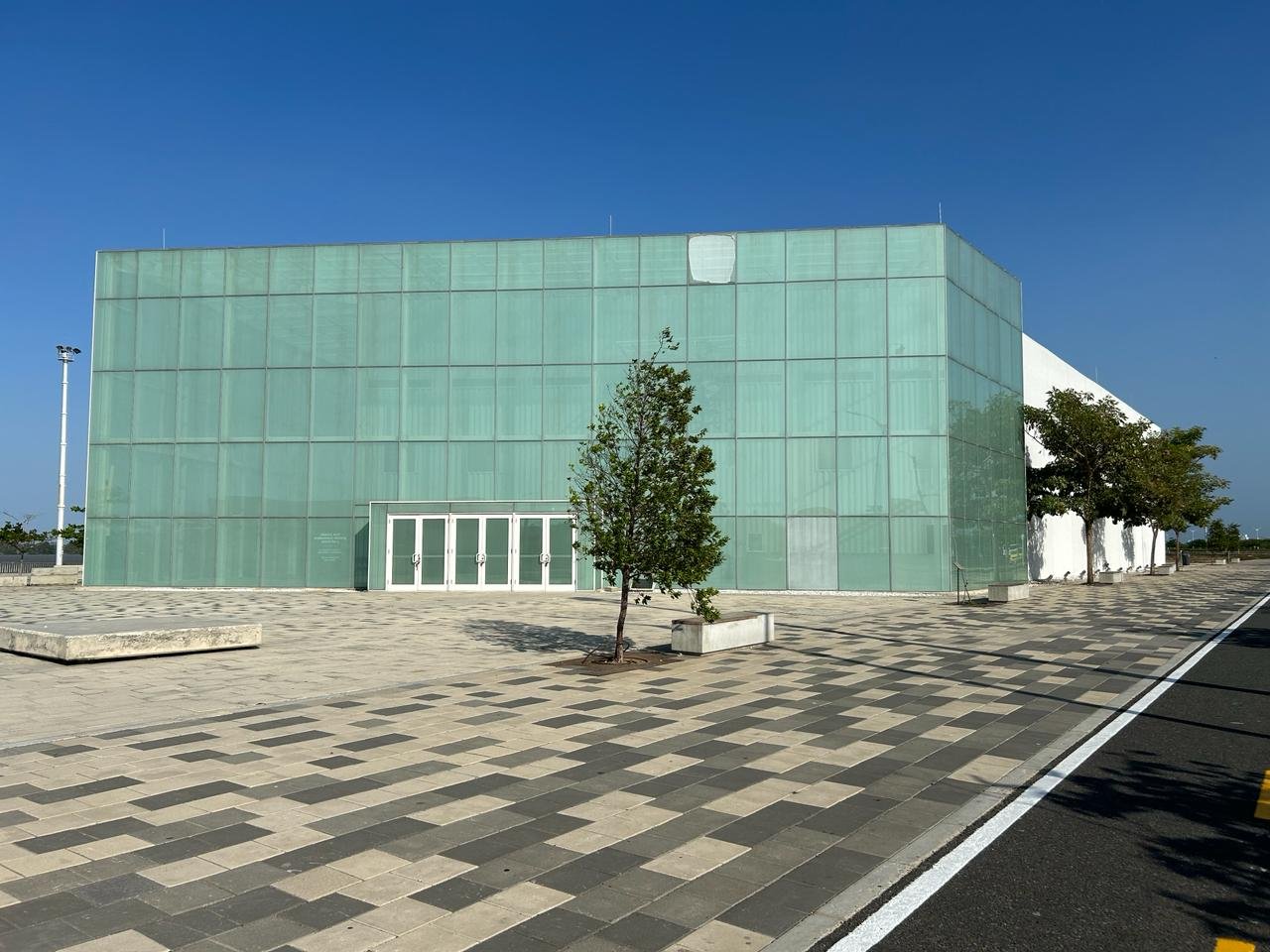 The Crystal Pavilion at El Gran Malecón in Barranquilla